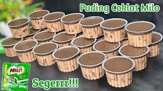 Puding Coklat Milo Kekinian‼️Cocok Untuk Ide Jualan dan Isian Snack Box