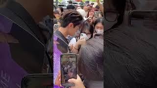 [Fancam-01] Finally! Xu Kai meet & greet with overseas Alaso in Milan! So happy for them!