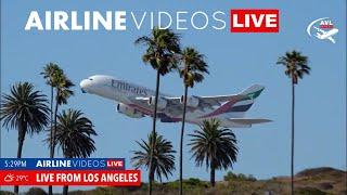 LIVE Los Angeles (LAX) Airport Plane Spotting | Rudy's Birthday Beach Celebration!