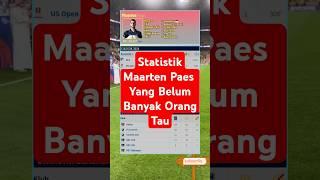 Daftar Statistik Maarten Paes  #kiperindonesia #kabartimnasberitatimnasindonesia