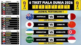 Jadwal Kualifikasi Piala Dunia 2026 Round 3 - Indonesia vs Arab Saudi