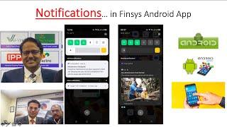 Notifications in Android……..FINSYS MOBILE APP... NOTIFICATION FUNCTIONALITY