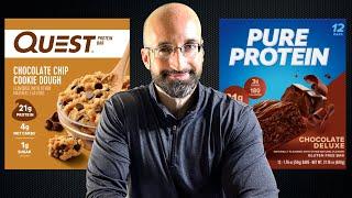 Maximize Fat Loss & Muscle Gains with Protein Bars:  Quest vs Pure Protein -  The Ultimate Showdown!