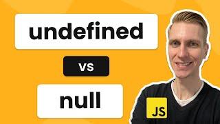 undefined vs null (in JavaScript)