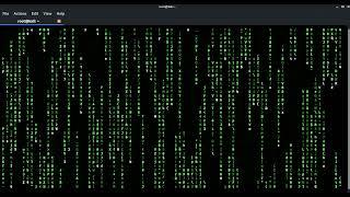 How To Get Matrix Effect Terminal On Kali Linux