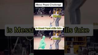 I finally discovered the secret behind Lionel Messi’s  Pepsi skill challenge 