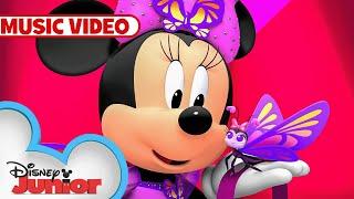 Just Like a Butterfly  | Music Video | Minnie's Bow-Toons: Camp Minnie  | @disneyjr​