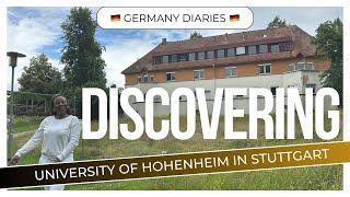 Europe Trip Season 1 Episode 3: Discovering the University of Hohenheim in Stuttgart Germany