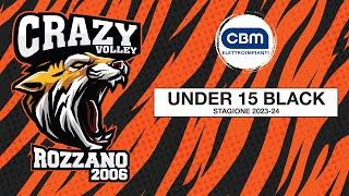 U15 Black - Crazy Volley vs Vittorio Veneto 13/04/2024