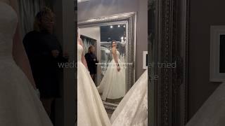 wedding dress try on #bride #bridetobe #wedding #weddingdress #2025bride