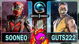 MK1 Sooneo (SEKTOR) VS Guts222 (SCORPION)Mortal Kombat 14K 60ᶠᵖˢ