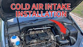 Installing A Cold Air Intake On My MK5 Golf GTI - ROAD TO 350bhp