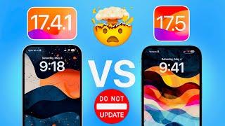iOS 17.5 vs iOS 17.4.1