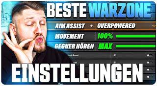 Die BESTEN *WARZONE* EINSTELLUNGEN für PERFEKTES AIM, MOVEMENT & AUDIO  (PC + KONSOLEN Settings)