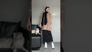 KLIK LINK NO.576 DI BIO   SHOPEE HAUL | REKOMENDASI ROK SPAN SCUBA | BAJU KATUN OVERSIZE | OOTD