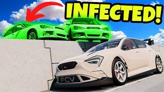 Zombie Infection Car Hide and Seek But My Car Blends In! (BeamNG Drive Mods)