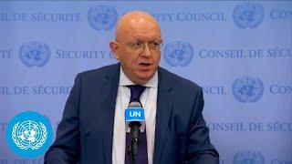 Russia on attacks in Sebastopol, Crimea | Media Stakeout | United Nations