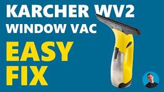 This is why your Karcher WV2 Window Vac won't start | Common Fault