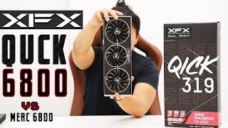 XFX 6800 QICK vs 6800 MERC - It's basically the SAME!