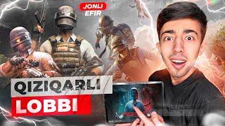 PUBG O'NAYMIZ va  QIZIQARLI LOBBI QILAMIZ!