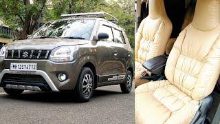 FIRST WAGONR OF INDIAWITH SOFA SEATS|ULTRA ULTRA COMFORT SEATCOVERS|WAGONR MODIFIED|9833751777