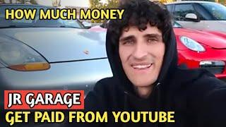 JR GARAGE || HOW MUCH MONEY DOES JR GARAGE CHANNEL EARN FROM YOUTUBE