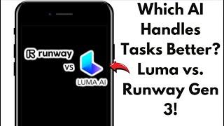 Luma AI vs Runway Gen-3 – Best AI Video Generator Showdown!