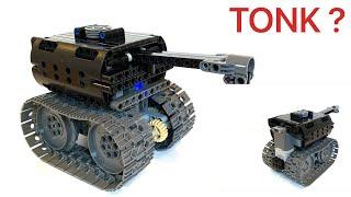 Tonk ? Tiny Lego Technic MOC Tank Taking on Challenges for my Future Builds! Worlds Most Narrow?