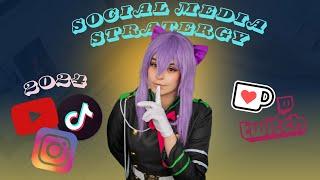 MY SOCIAL MEDIA strategy to grow as a COSPLAYER in 2024!