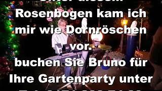 Nette Gartenparty mit Alleinunterhalter und Party DJ Bruno Lanik aus Würzburg