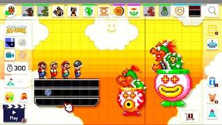 Super Mario Maker 2 (All Stars Theme) - All Bosses Course Maker Experiment!