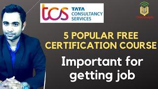 TCS ion Free certification courses | 5 free courses with certificate