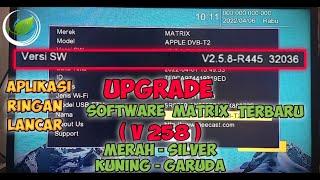 Cara Upgrade Set Top Box Matrix Apple Hd // Versi 2.5.8