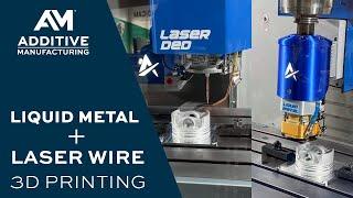 Liquid Metal + Laser Wire 3D Printing  | Formnext 2023