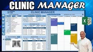 How To Create A Health Clinic Management System With Scheduling & Invoicing In Excel [FREE DOWNLOAD]