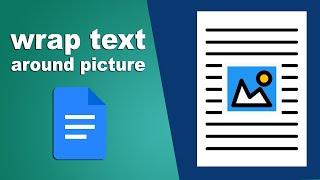 how to wrap text around a picture in google docs