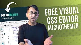 Free Visual CSS Site Editor - Microthemer Lite - Elementor Wordpress Tutorial - Bespoke CSS Editing
