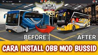 Tutorial Cara Pasang MOD OBB BUSSID Terbaru | Bus Simulator Indonesia