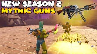 New Season 2 Rocket Gun is MYTHIC!  (Scammer Gets Scammed) Fortnite Save The World