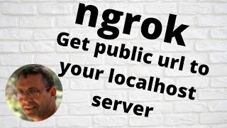ngrok - get public URL to your localhost server