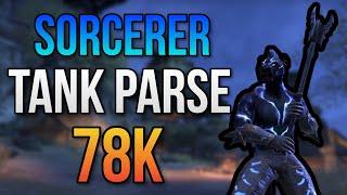 ️️ ESO - Tank Parse Zhaj'hassa 78k Single Target | Sorcerer Tank Build