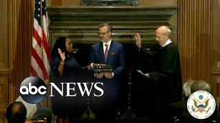 Ketanji Brown Jackson sworn in as Supreme Court justice