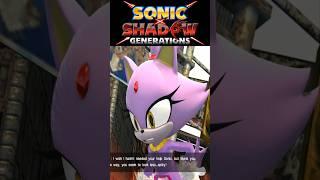 Classic Sonic Blaze Cutscene Sonic Generations Vs Sonic X Shadow Generations