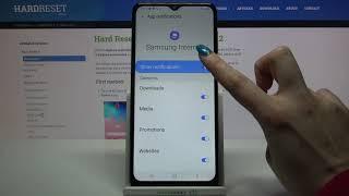 How to Turn On/Turn Off App Notifications in SAMSUNG Galaxy A12 – Manage Notifications