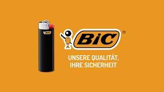 BIC Feuerzeuge Unsere Qualität Ihre Sicherheit (20s)