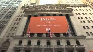 ING U.S. debuts on the NYSE under the ticker symbol "VOYA"