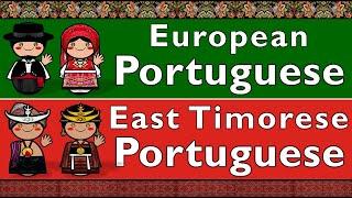 EUROPEAN PORTUGUESE & EAST TIMORESE PORTUGUESE