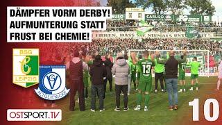 Pleite vorm Derby! Aufmunterung statt Frust bei Chemie: Chemie - Altglienicke | Regionalliga Nordost