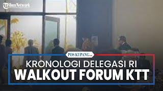 Kronologi Delegasi RI Walk Out saat Benny Wenda Hendak Pidato