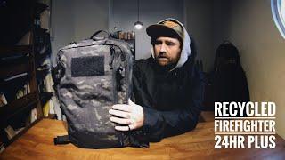 EPIC Minimal Travel / EDC Backpack: Recycled Firefighter 24hr Plus HUGE Review